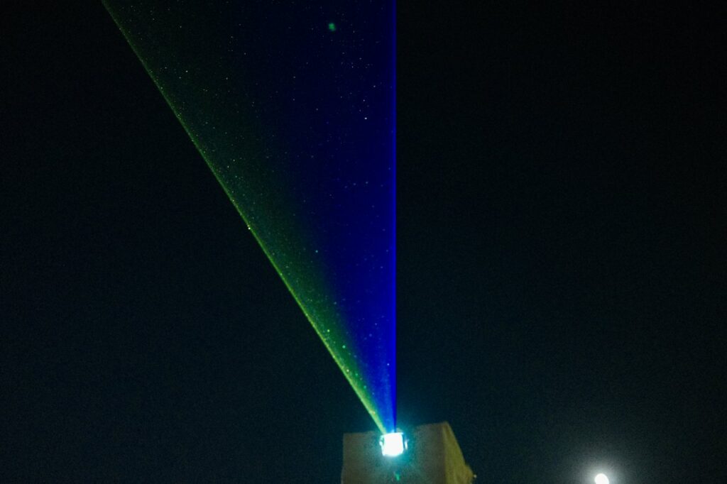 Laser Show Projektor Magische Nacht
